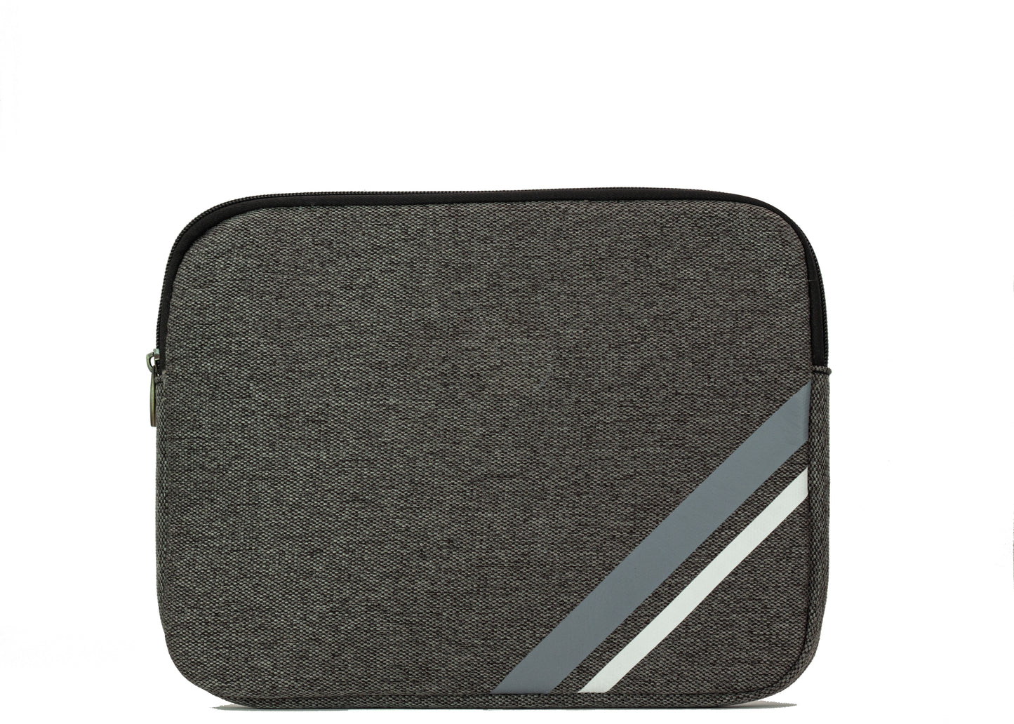 Personalized Dark Grey Canvas Sleeve