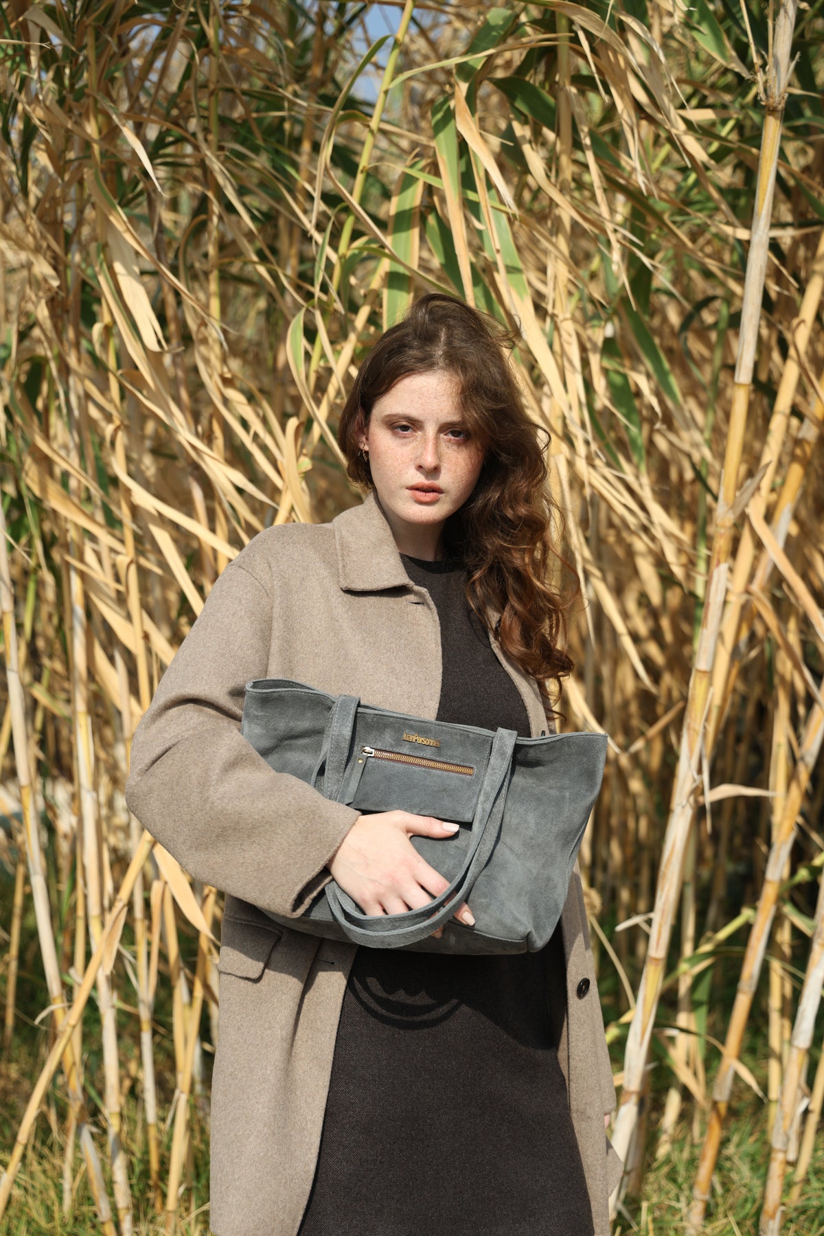 Grey Tote