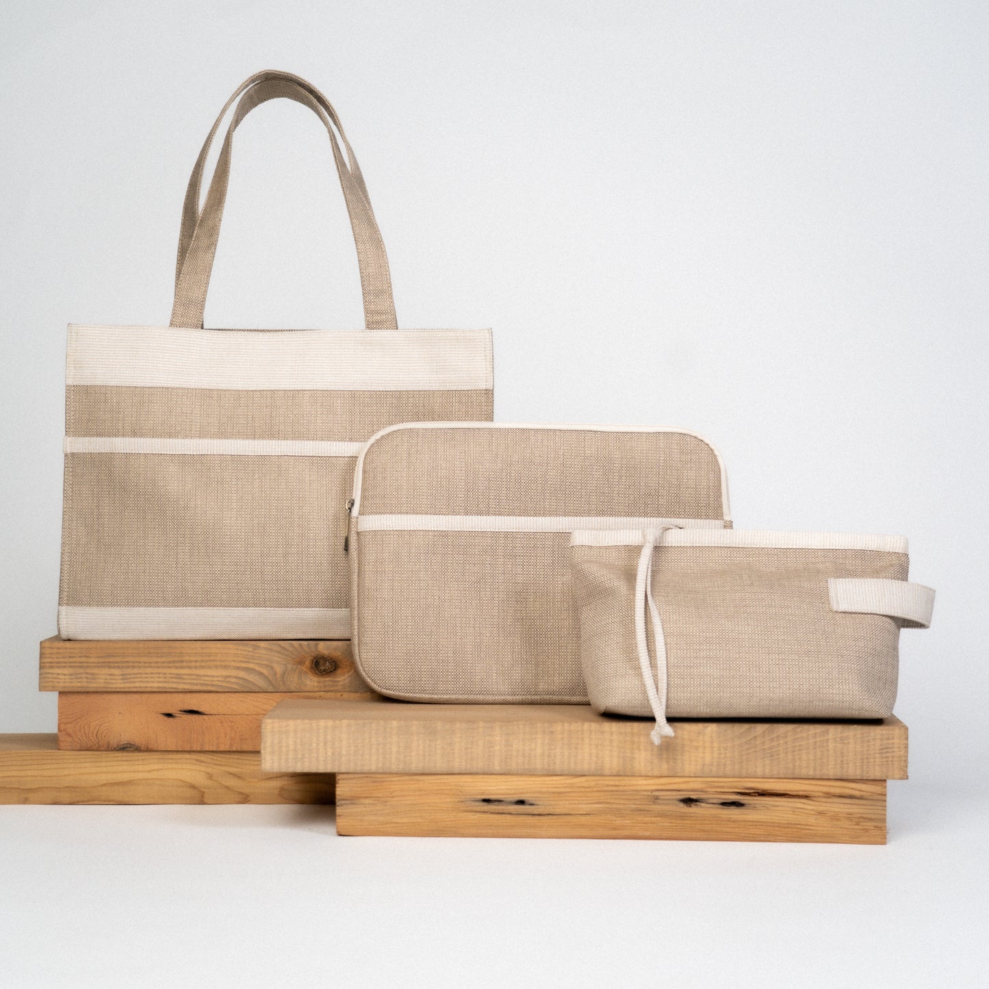 Nude Canvas Tote Bag