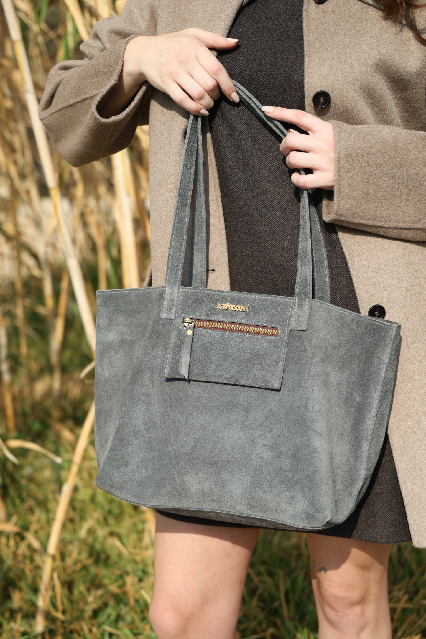 Grey Tote