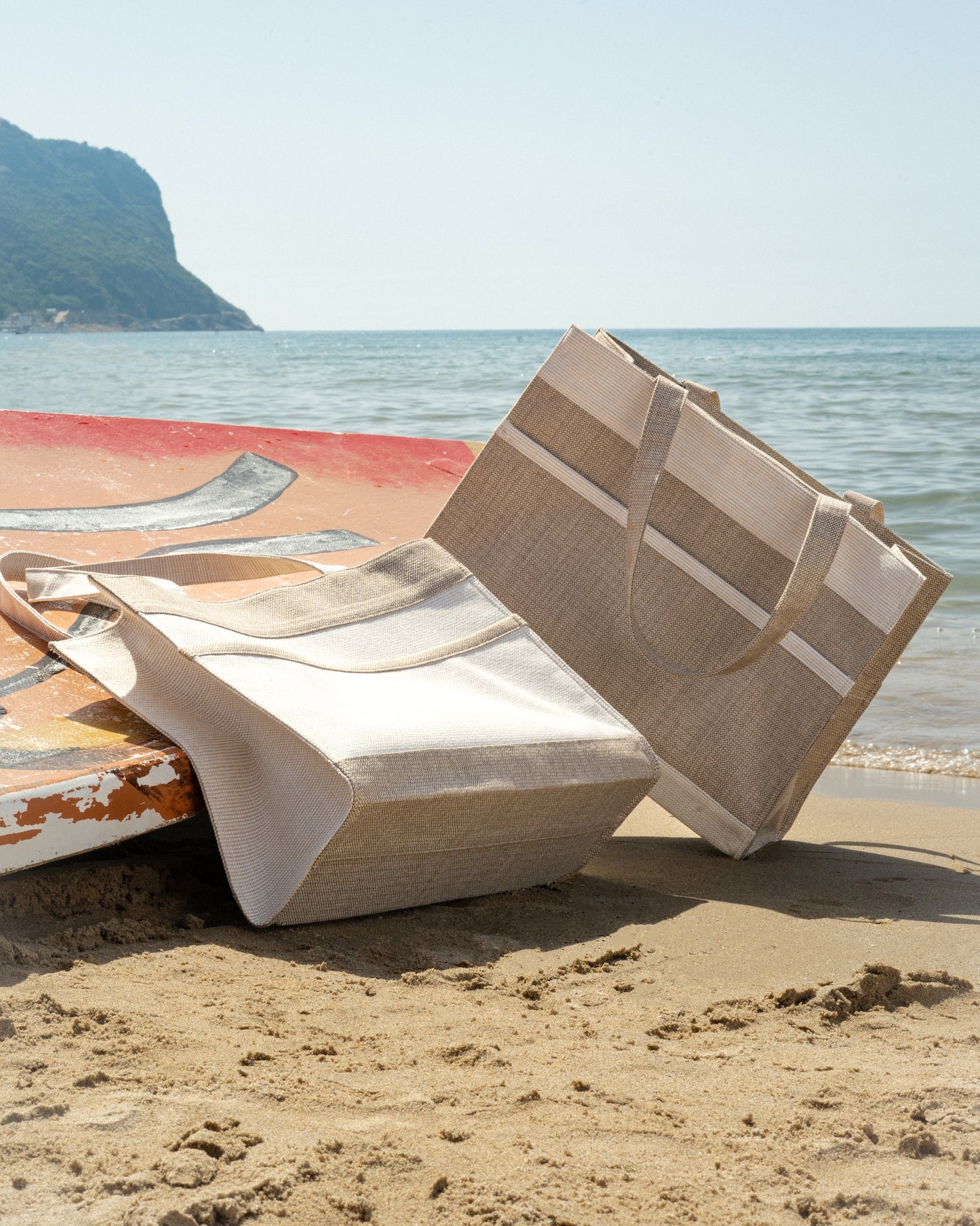 Nude Canvas Tote Bag