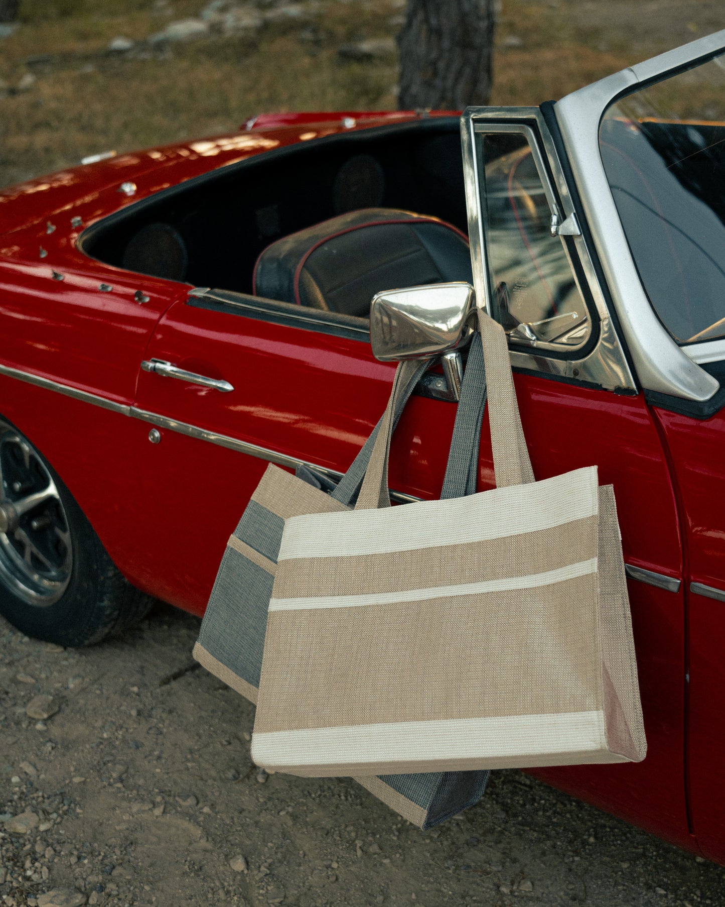 Nude Canvas Tote Bag