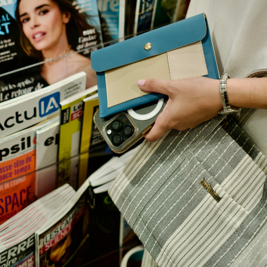Striped Canvas Tote