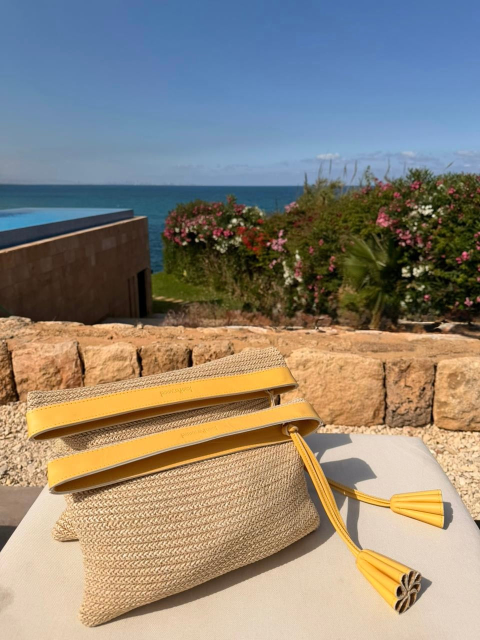 Yellow Flower Purse