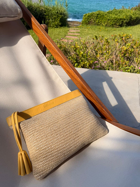 Yellow Flower Purse