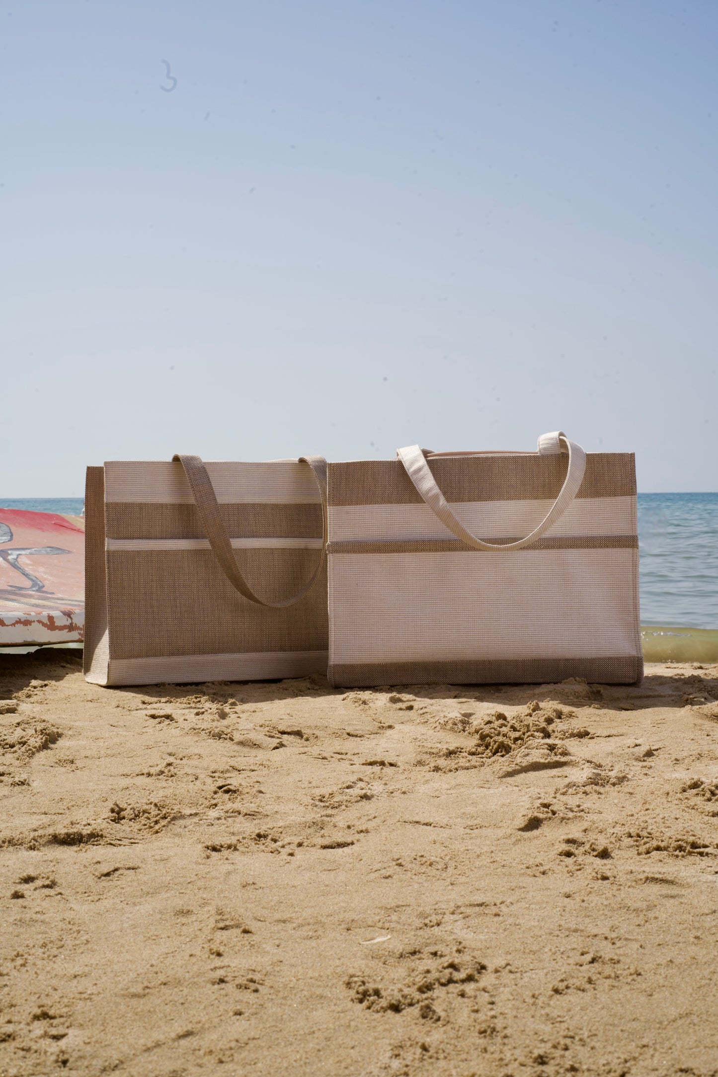 Ivory Canvas Tote Bag