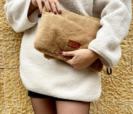 Faux-Fur Purse